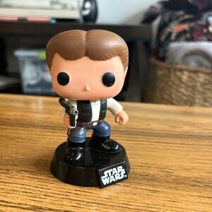 Han solo funko pop bobble head